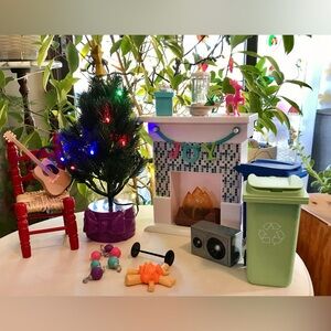 MY LIFE Tree Chimney Accessory Bonus Item Fit Elf On The Shelf Fun Play Holiday